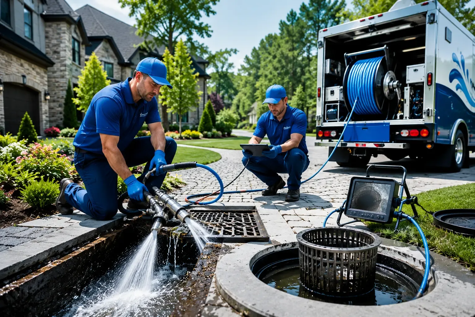 Local outdoor drain cleaning professionals in New Vienna, IA